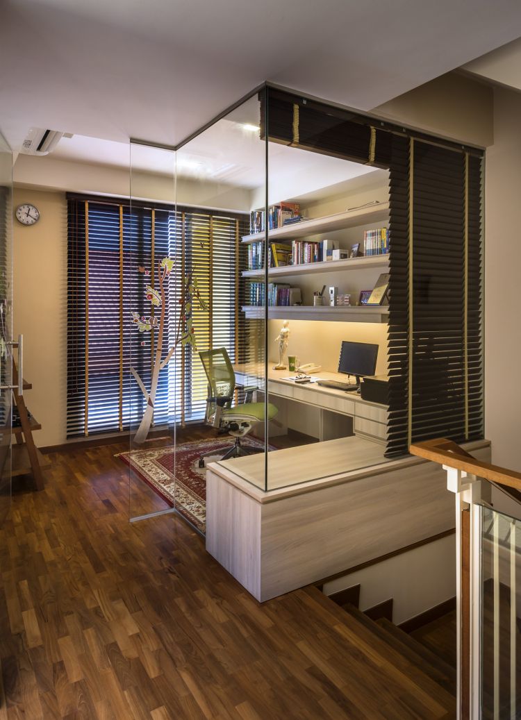 Country, Modern, Resort, Tropical Design - Study Room - Landed House - Design by Ciseern by designer furnishings Pte Ltd